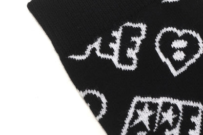 BAPE JACQUARD GRAPHIC SOCKS #1