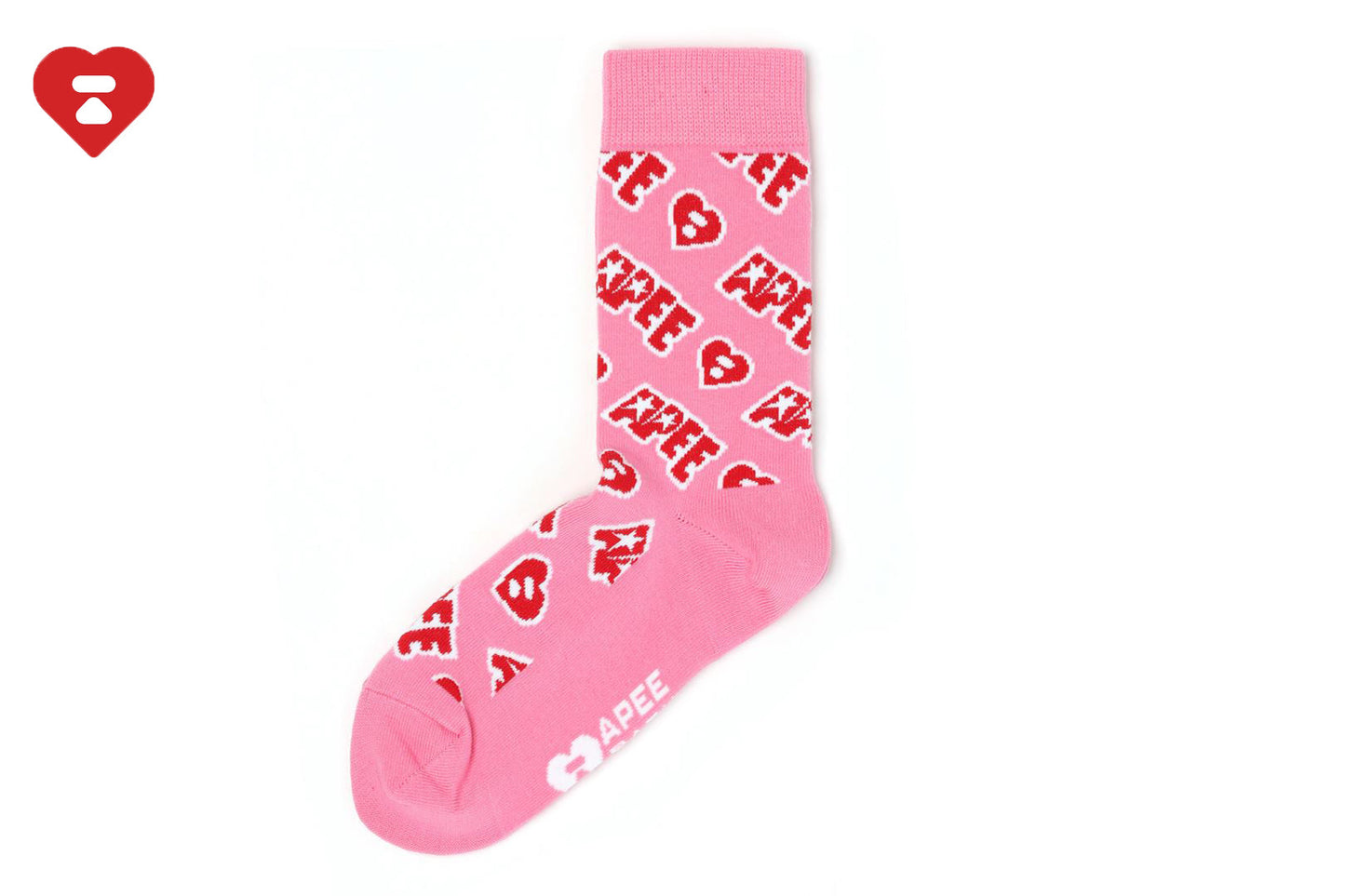 BAPE JACQUARD GRAPHIC SOCKS #1