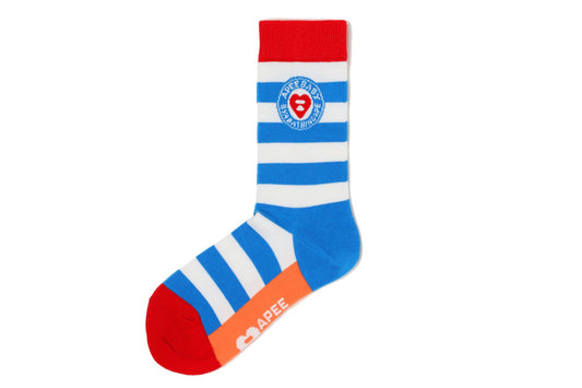 BAPE JACQUARD STRIPE SOCKS
