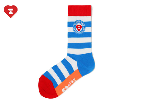 BAPE JACQUARD STRIPE SOCKS
