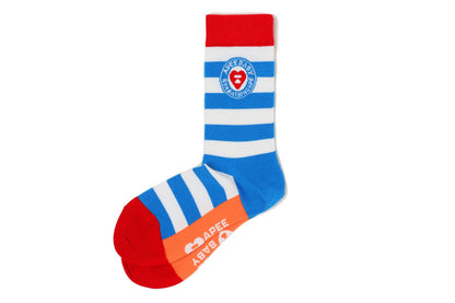 BAPE JACQUARD STRIPE SOCKS