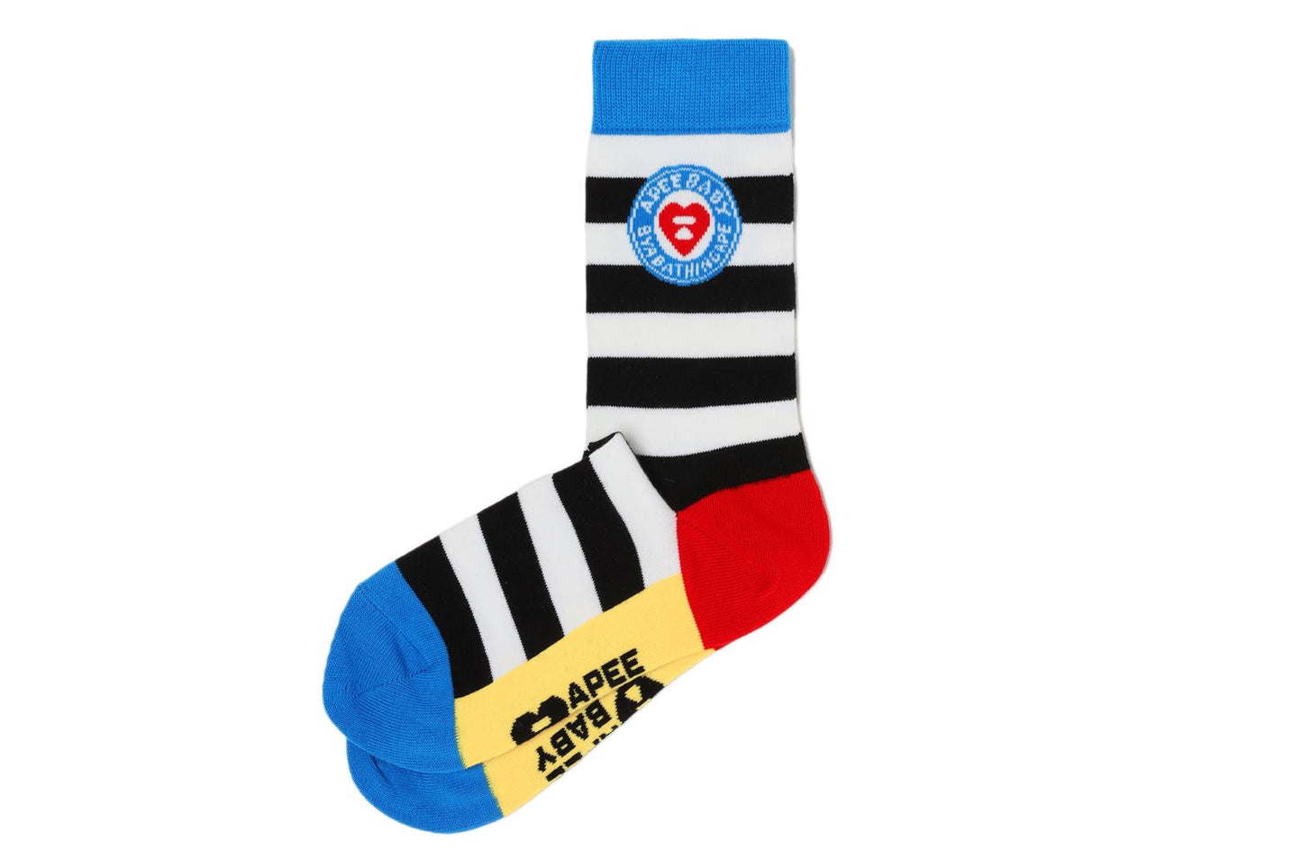 BAPE JACQUARD STRIPE SOCKS