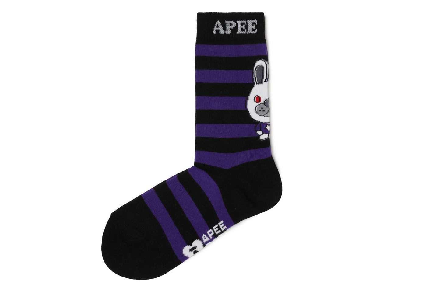 BAPE BABY DOPPY JACQUARD STRIPE SOCKS