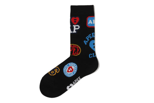BAPE JACQUARD GRAPHIC SOCKS #7