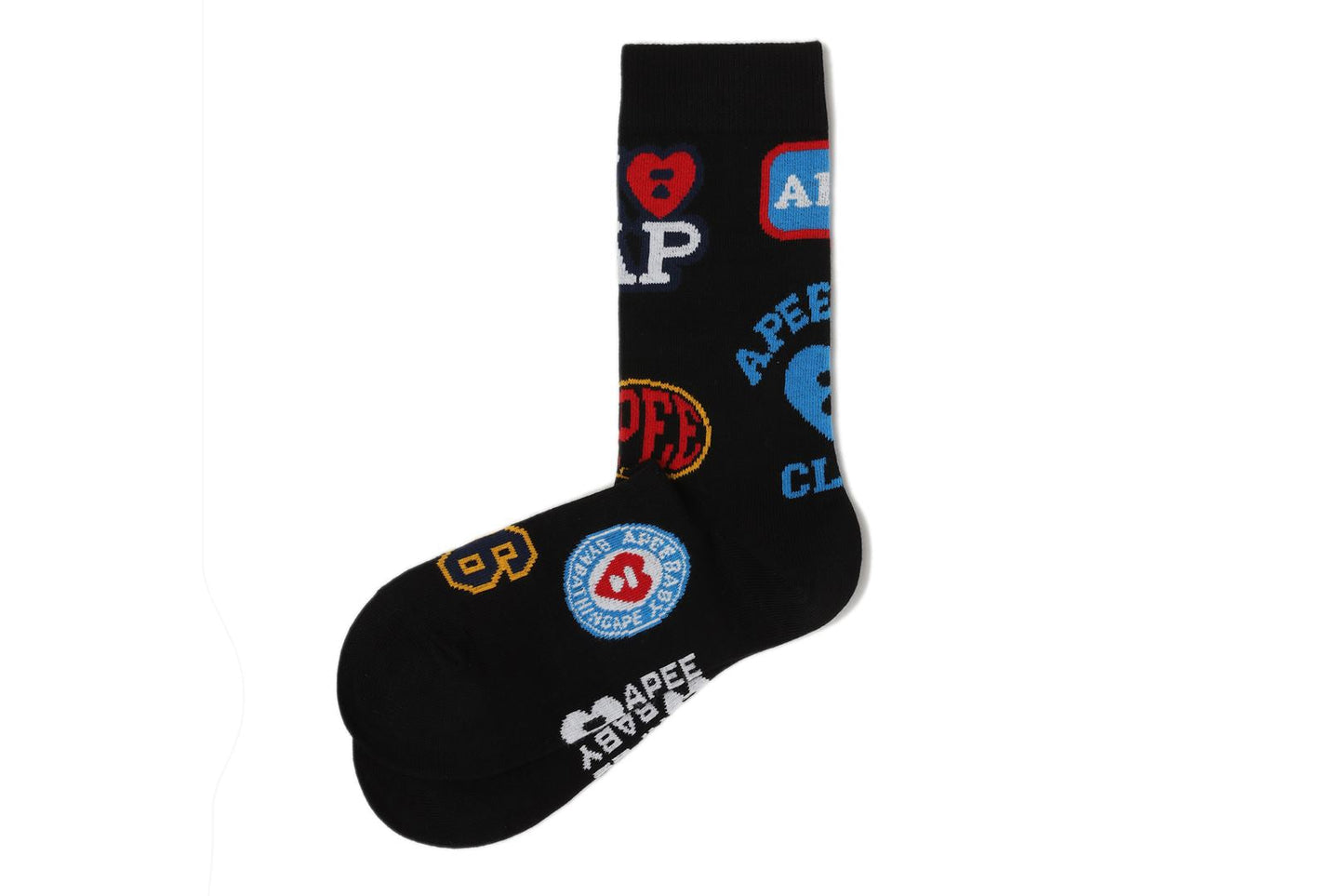 BAPE JACQUARD GRAPHIC SOCKS #7