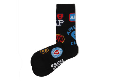 BAPE JACQUARD GRAPHIC SOCKS #7