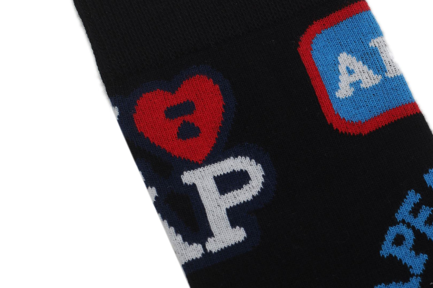 BAPE JACQUARD GRAPHIC SOCKS #7