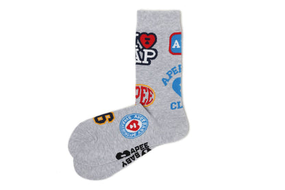 BAPE JACQUARD GRAPHIC SOCKS #7