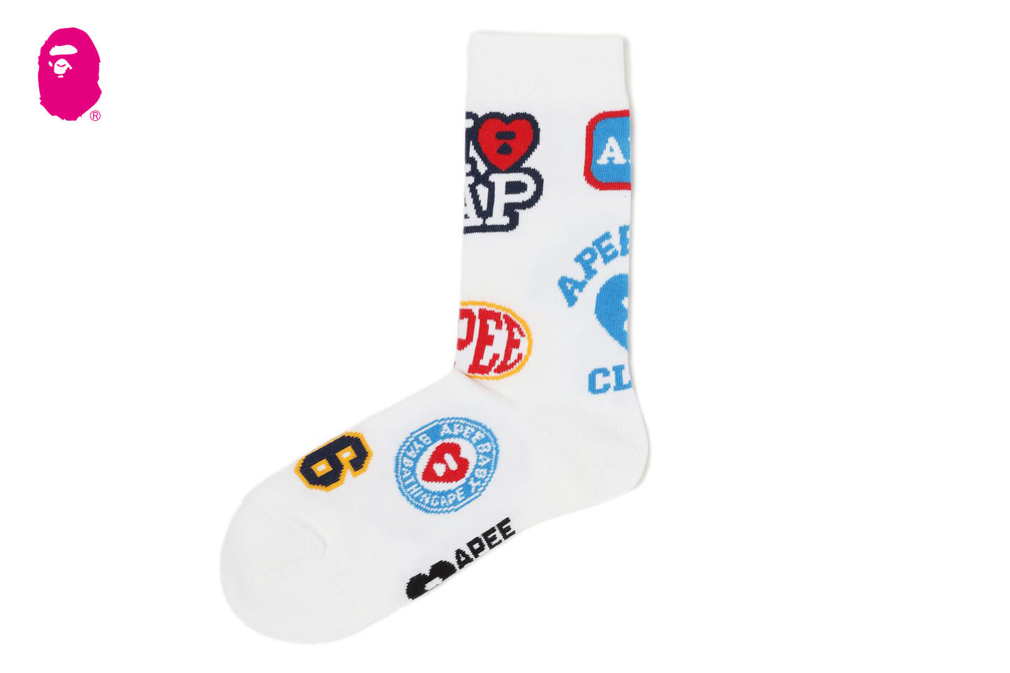 BAPE JACQUARD GRAPHIC SOCKS #7