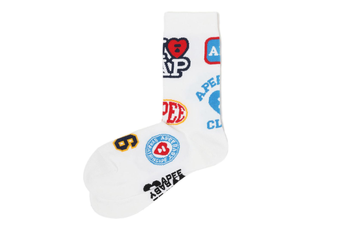 BAPE JACQUARD GRAPHIC SOCKS #7