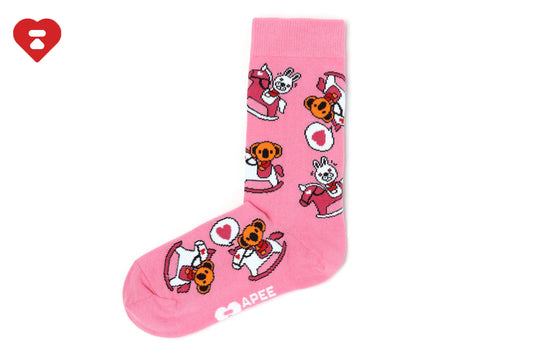 BAPE JACQUARD GRAPHIC SOCKS #8