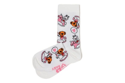 BAPE JACQUARD GRAPHIC SOCKS #8