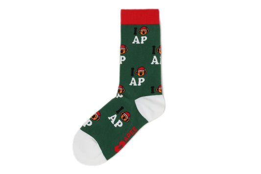 BAPE JACQUARD GRAPHIC SOCKS #10