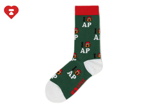 BAPE JACQUARD GRAPHIC SOCKS #10