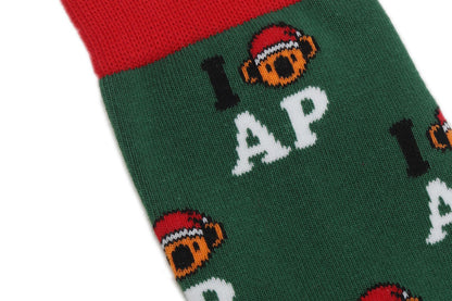 BAPE JACQUARD GRAPHIC SOCKS #10