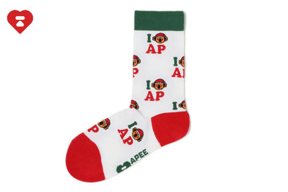 BAPE JACQUARD GRAPHIC SOCKS #10