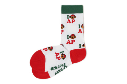 BAPE JACQUARD GRAPHIC SOCKS #10