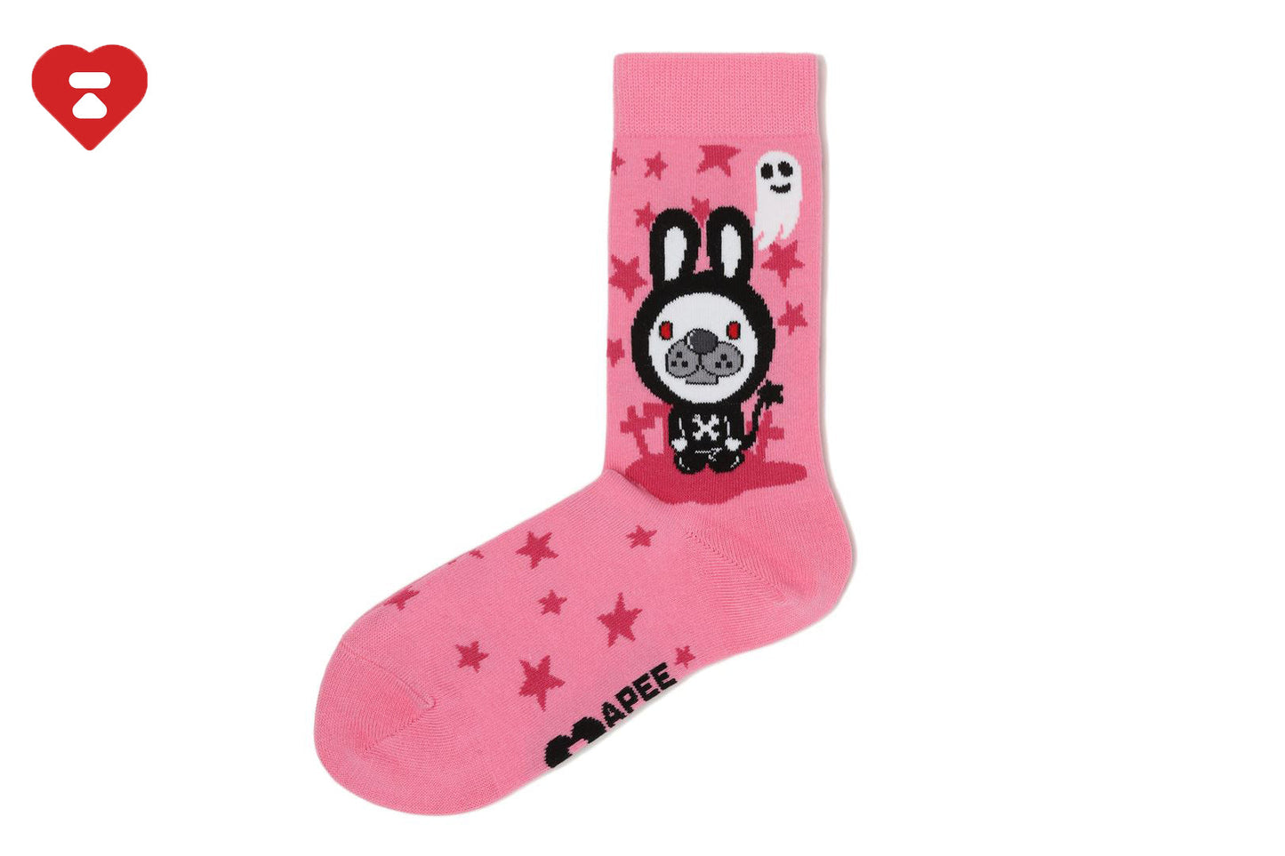 BAPE JACQUARD GRAPHIC SOCKS #13