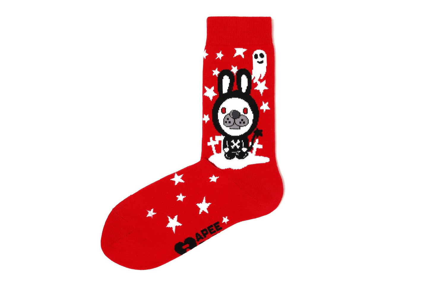 BAPE JACQUARD GRAPHIC SOCKS #13