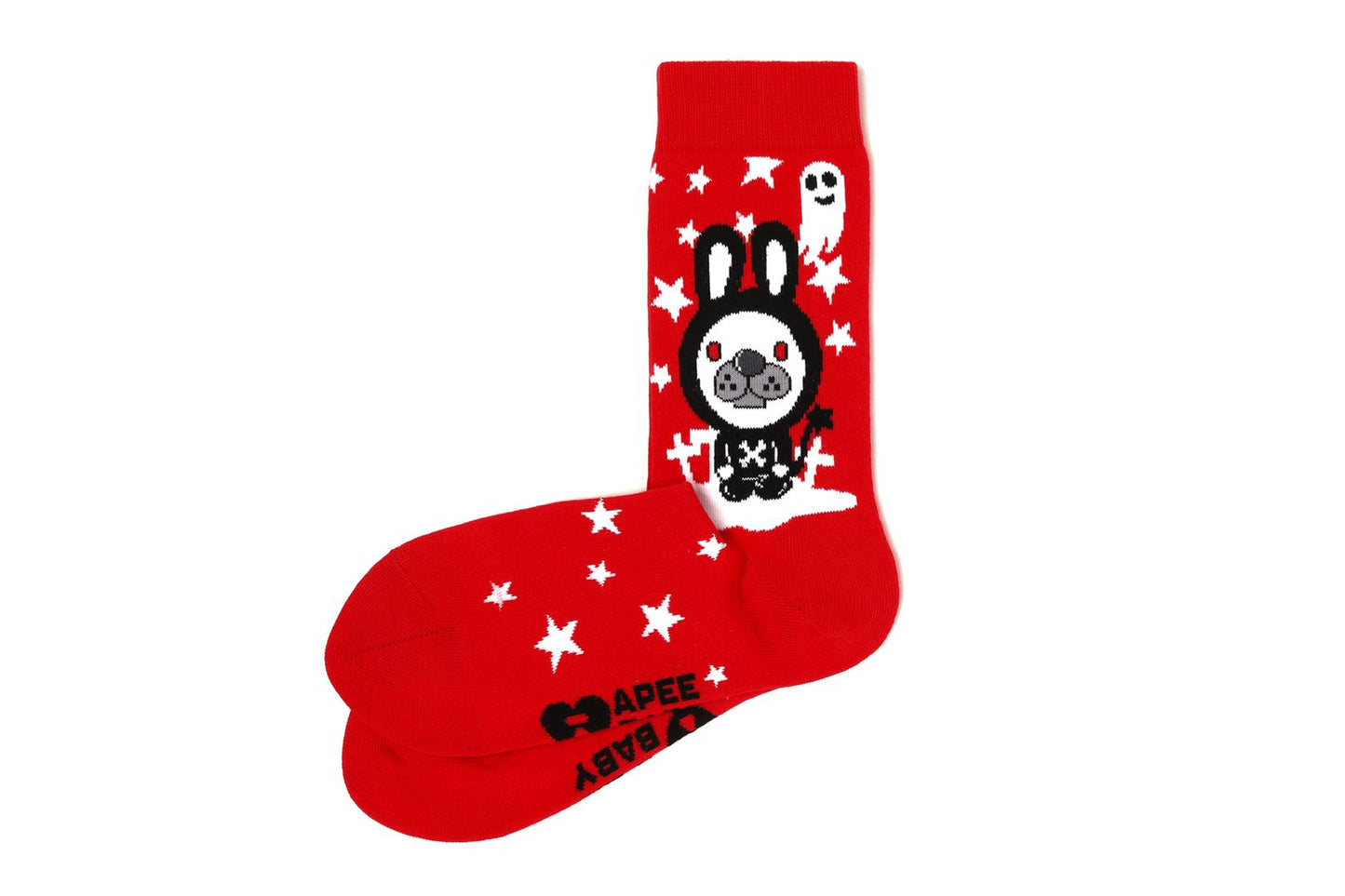 BAPE JACQUARD GRAPHIC SOCKS #13