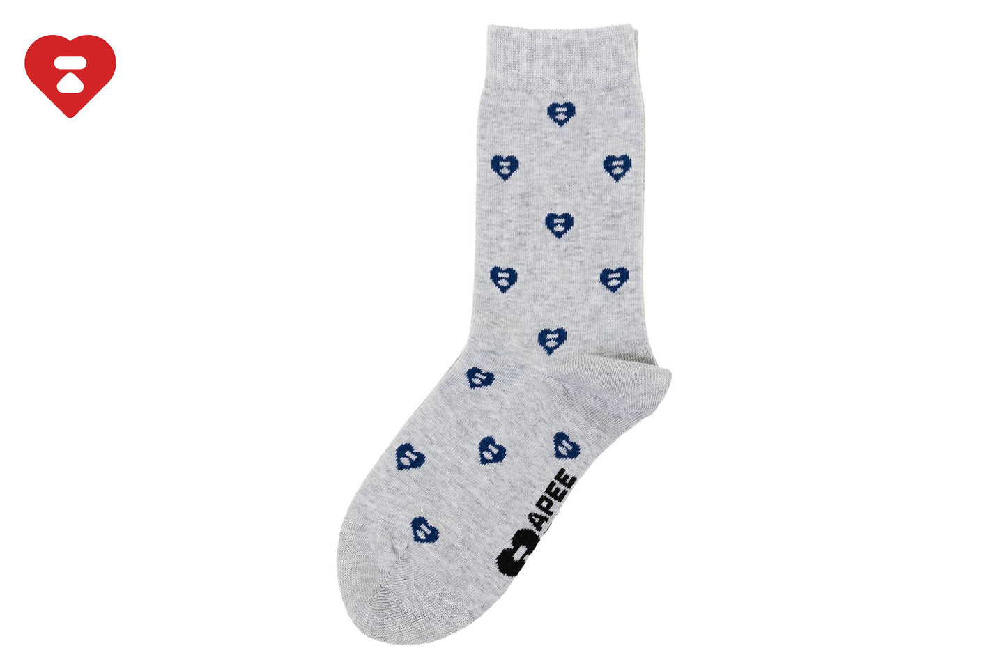 BAPE MONOGRAM INTARSIA SOCKS