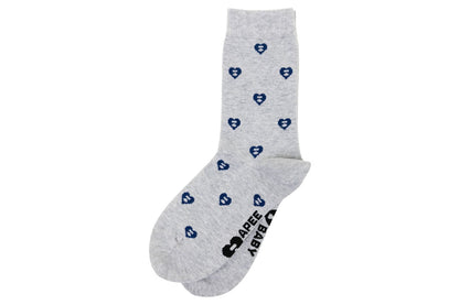 BAPE MONOGRAM INTARSIA SOCKS