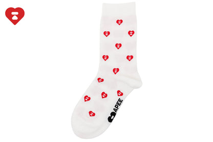 BAPE MONOGRAM INTARSIA SOCKS