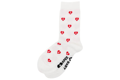 BAPE MONOGRAM INTARSIA SOCKS