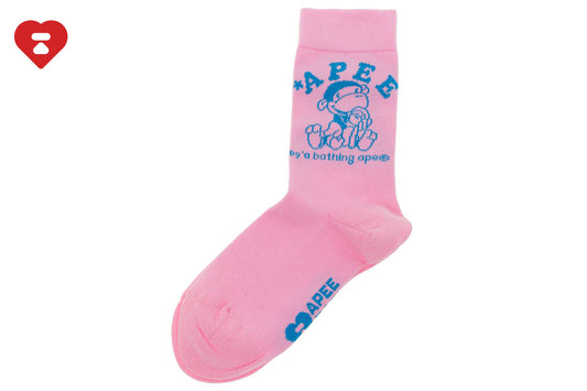 BAPE APEE INTARSIA SOCKS