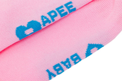 BAPE APEE INTARSIA SOCKS
