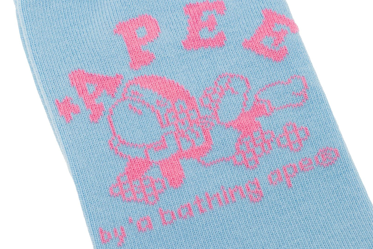 BAPE APEE INTARSIA SOCKS