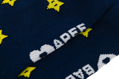 BAPE MILO STAR INTARSIA SOCKS