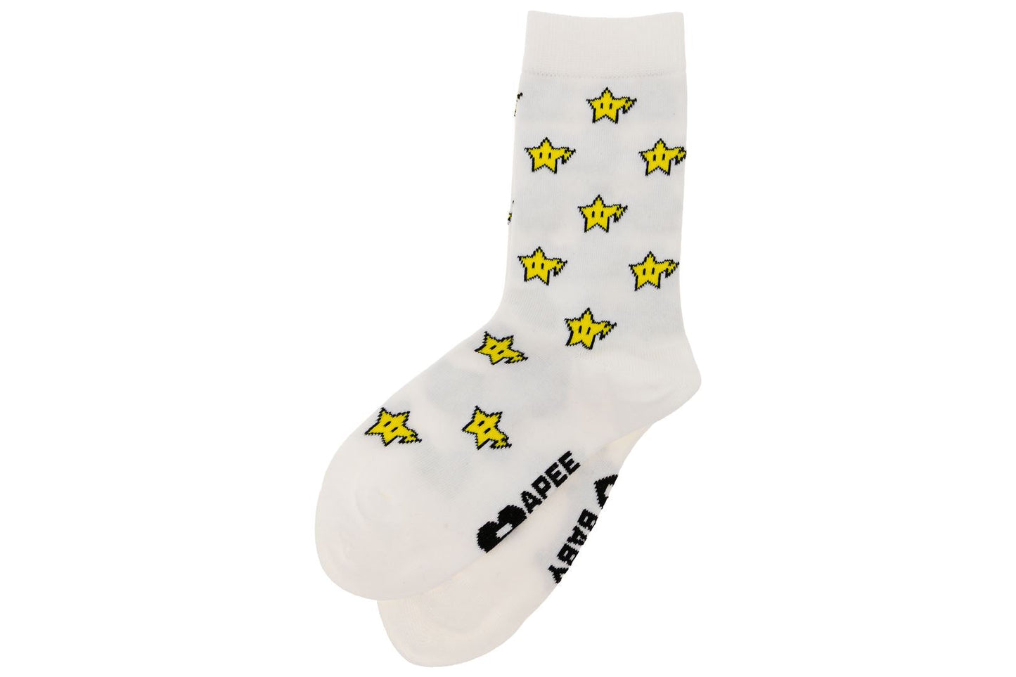 BAPE MILO STAR INTARSIA SOCKS