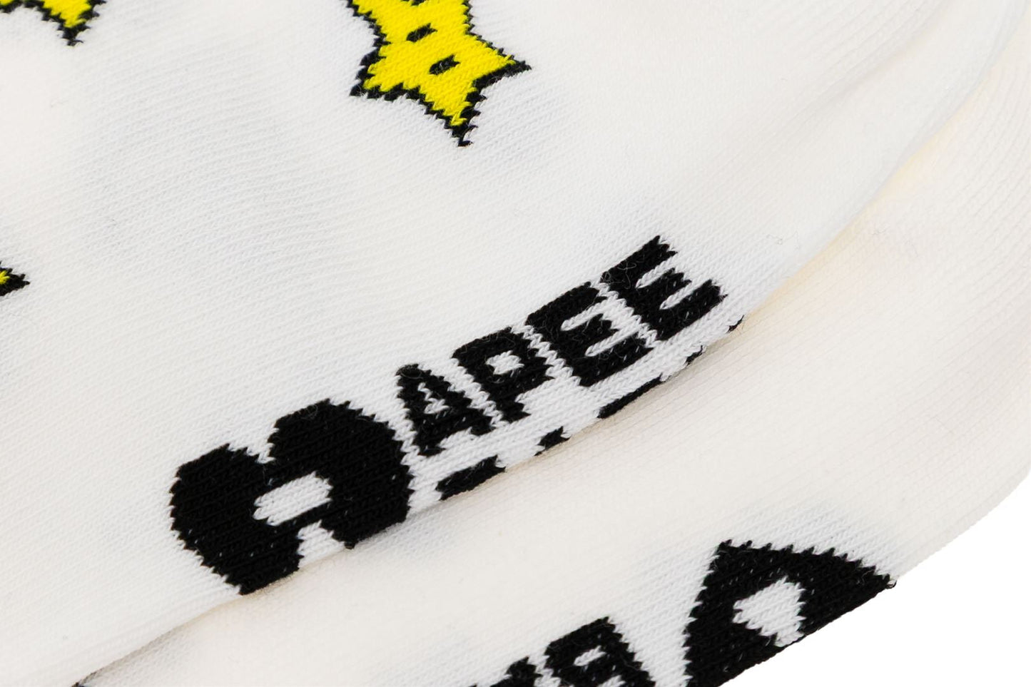 BAPE MILO STAR INTARSIA SOCKS