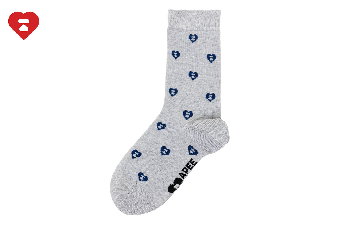 BAPE MONOGRAM INTARSIA ANKLE SOCKS