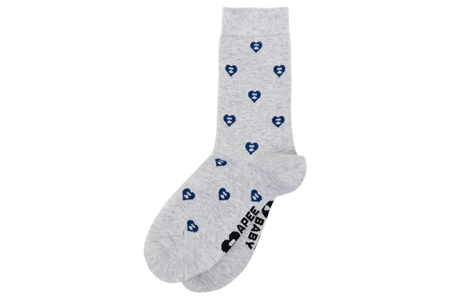 BAPE MONOGRAM INTARSIA ANKLE SOCKS
