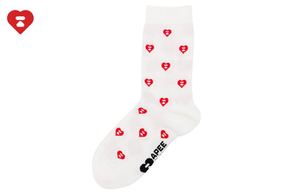 BAPE MONOGRAM INTARSIA ANKLE SOCKS