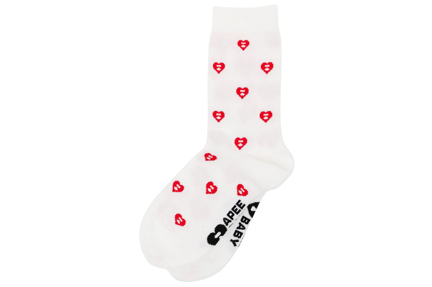 BAPE MONOGRAM INTARSIA ANKLE SOCKS