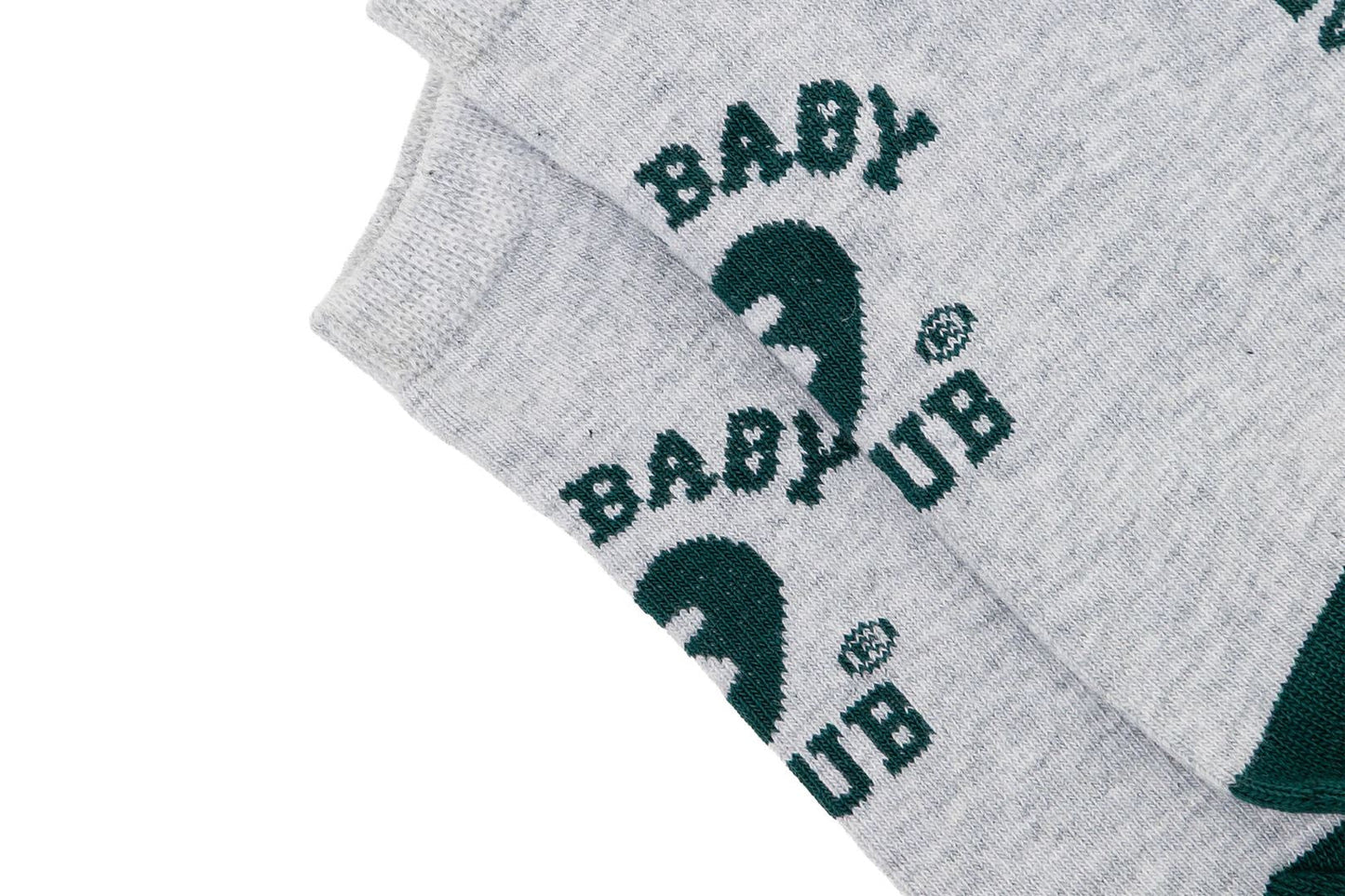 BAPE APEE LOGO INTARSIA ANKLE SOCKS
