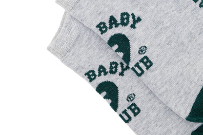 BAPE APEE LOGO INTARSIA ANKLE SOCKS