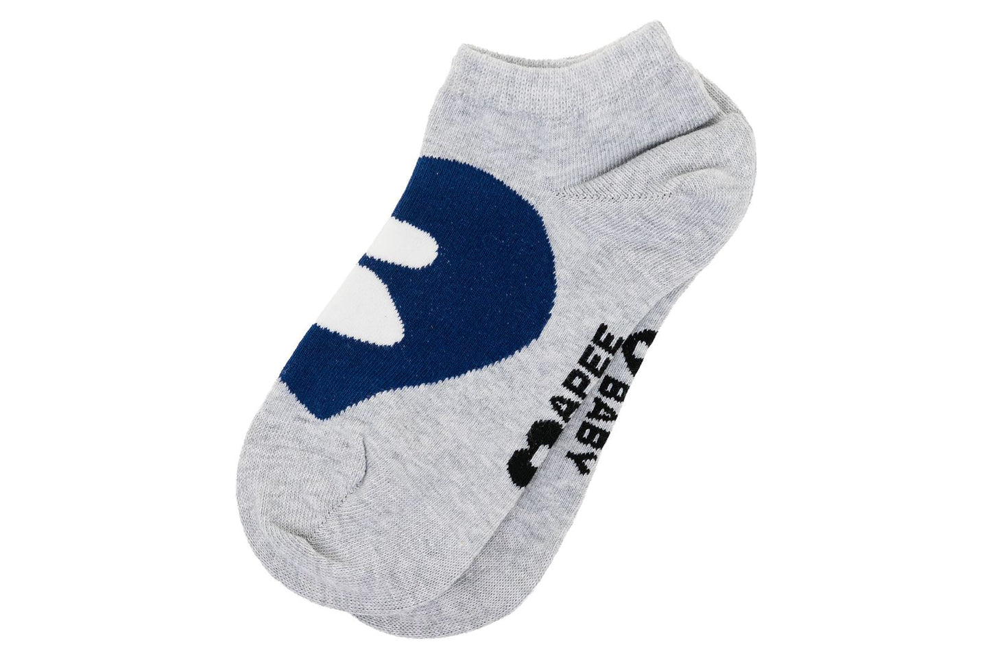 BAPE BIG HEART INTARSIA ANKLE SOCKS