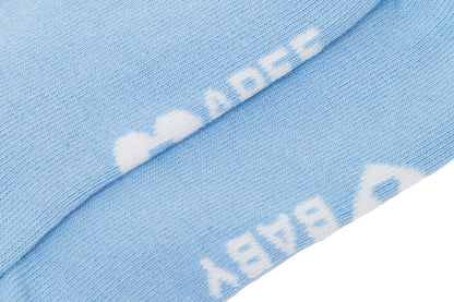 BAPE HEART EMBROIDERY BADGE SOCKS #2