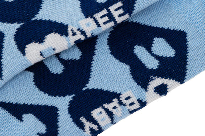 BAPE BIG HEART MONOGRAM INTARSIA SOCKS #2