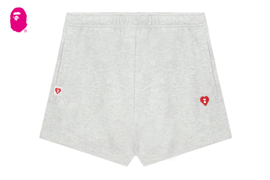 BAPE 心形徽章運動短褲