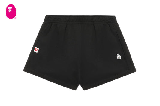 BAPE BABY DOPPY BADGE SWEAT SHORTS