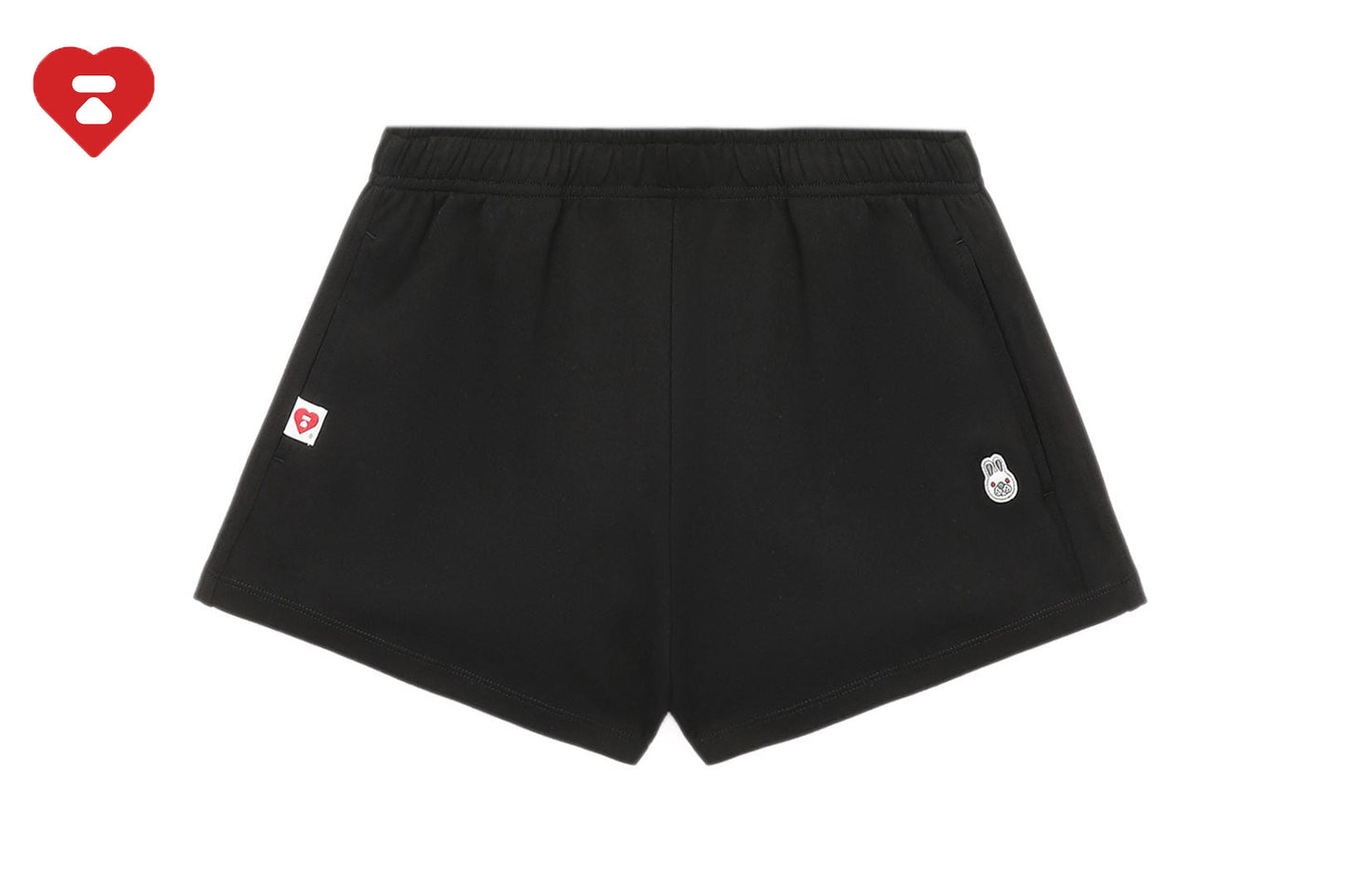 BAPE BABY DOPPY BADGE SWEAT SHORTS