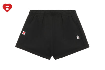 BAPE BABY DOPPY BADGE SWEAT SHORTS