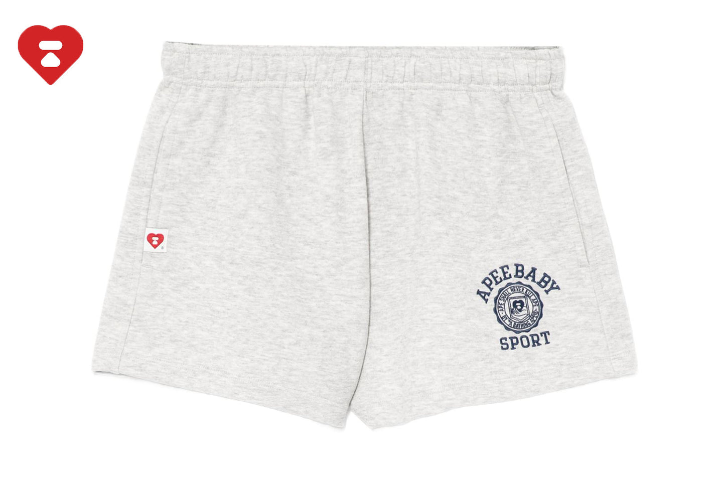 BAPE 大學刺繡運動短褲