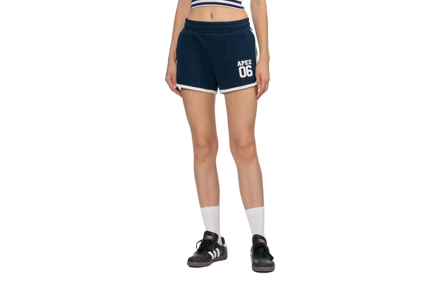BAPE APEE 06 PRINT SWEAT SHORTS