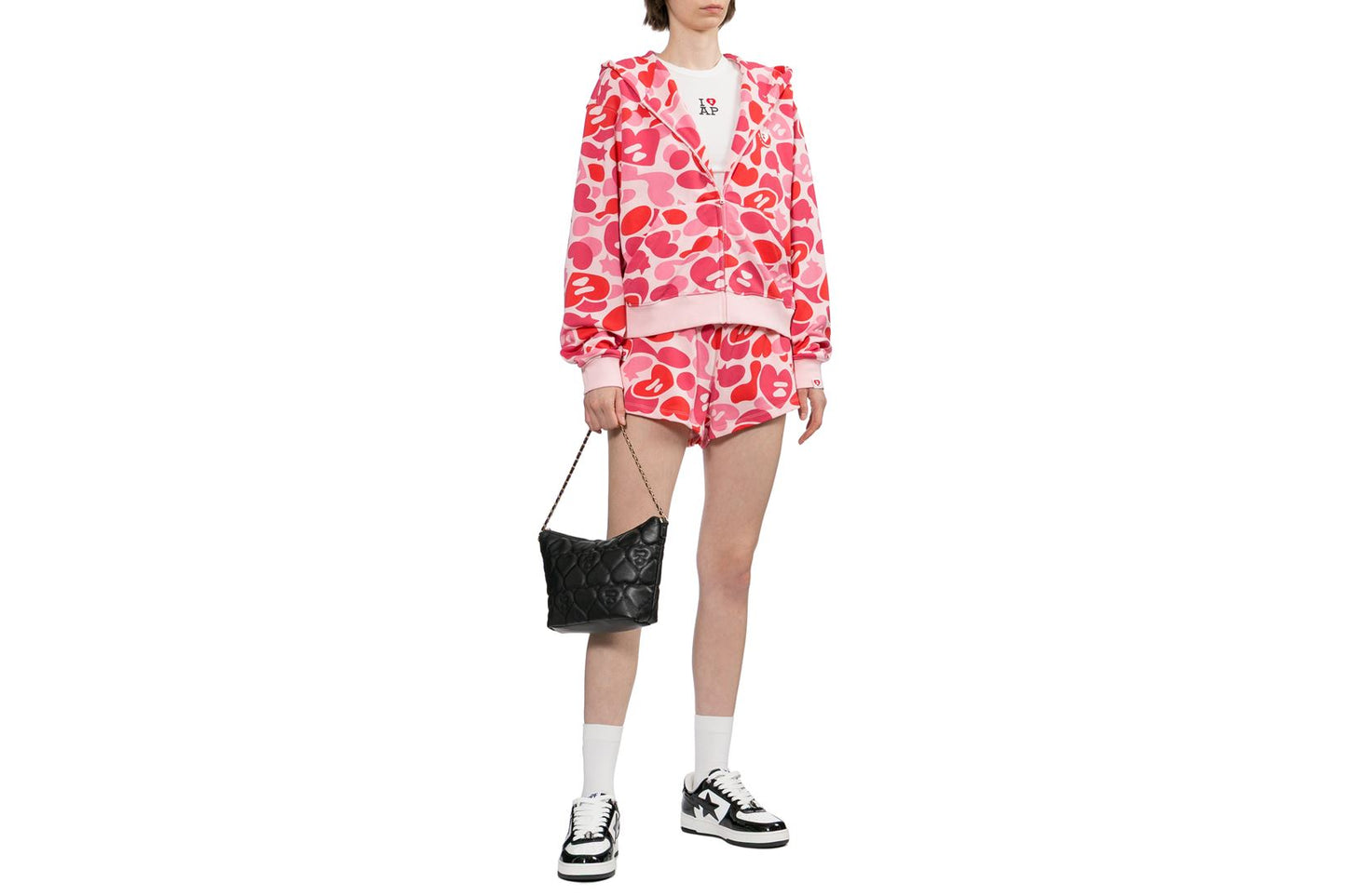 BAPE CAMO SWEAT SHORTS